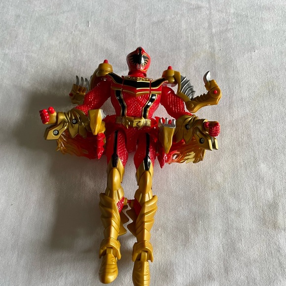 Red and Gold Action Figure Power Ranger - Picture 1 of 5